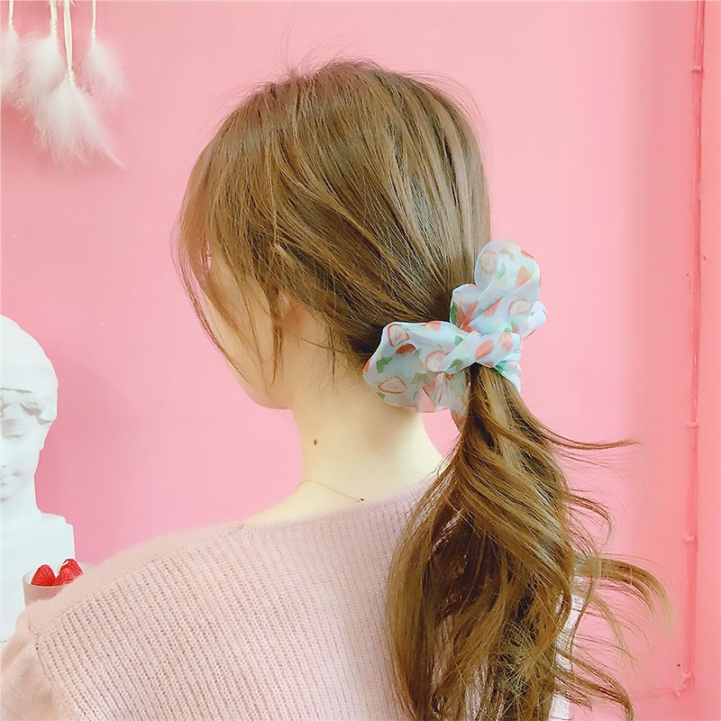 Strawberry Mesh Headband Women Hair accessories