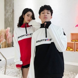 Mẫu Áo SWEATER phối Zipper