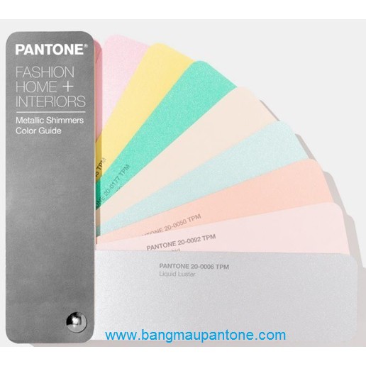Bảng màu Pantone Fashion Home Interior Metallic Shimmers Color Guide  FHIP310N New