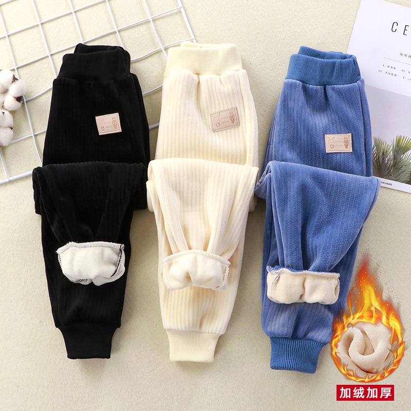 Quần thể thao lót nhung thiết kế năng động thời trang sành điệu dành cho bé
