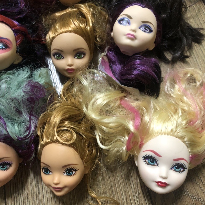 B8B- Đầu head búp bê ever after high