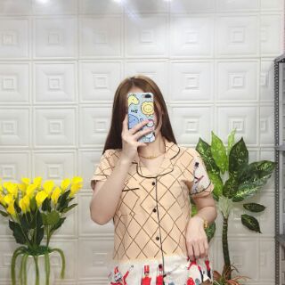 Combo 2 Set lụa hàn mặc nhà