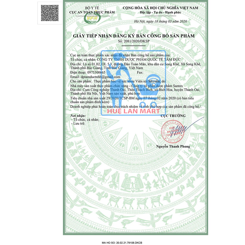 Thực Phẩm Bổ Sung DM Mivolis Magnesium Hương Chanh Lọ 20 Viên