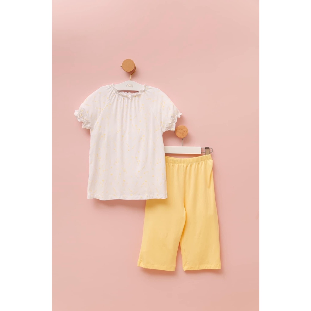 NousKids Bộ quần áo cộc tay cho bé trai bé gái Size từ 2 đến 6 tuổi