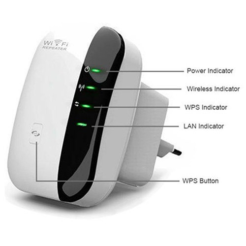 Bộ khuyếch đại tín hiệu không dây WiFi Repeater 802.11n / b / g | WebRaoVat - webraovat.net.vn