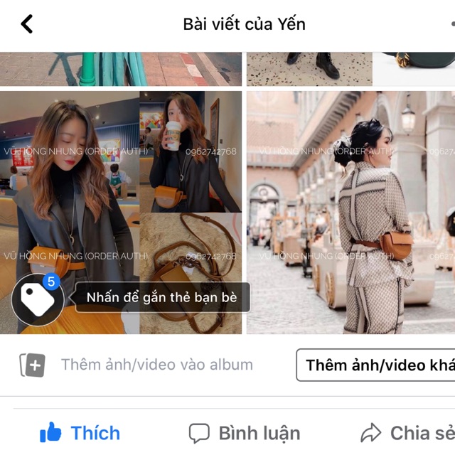 Túi cnk trả oder