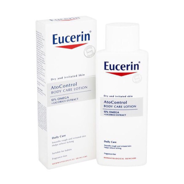 ✔️ [CHÍNH HÃNG] KEM DƯỠNG Cho Da Nhạy Cảm EUCERIN AtoControl Body Care Lotion 250ml