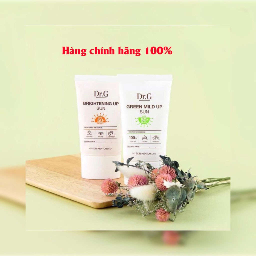 Kem chống nắng Dr.G BRIGHTENING UP Sun Hàn Quốc cho da nhạy cảm 50ml