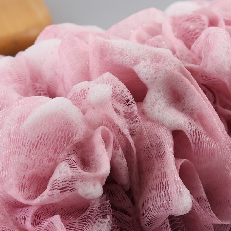 Bông Tắm Có Cán Dài Dụng Cụ Kì Lưng Massage Tẩy Tế Bào Chết