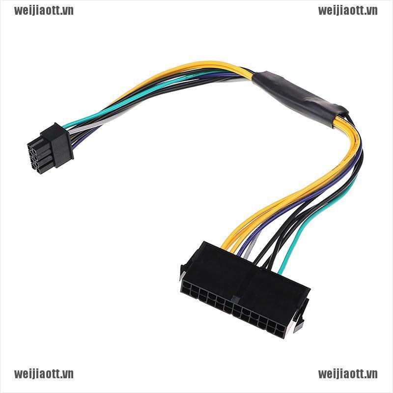 Dây Cáp Chuyển Đổi 24pin Sang 8p Dành Cho Dell Optiplex 3020 7020 9020 T1700 Q75 65