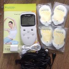 Máy massage xung điện 8 miếng dán Aukewel DR Phone (Sử dụng pin sạc như điện thoại di động)