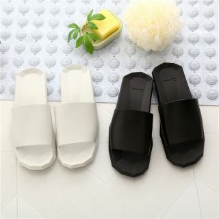 (SALE GIÁ SỈ)  Dép Kawa Trắng Đen ( Hình thật ) Dép Đúc Nam nữ siêu Mềm