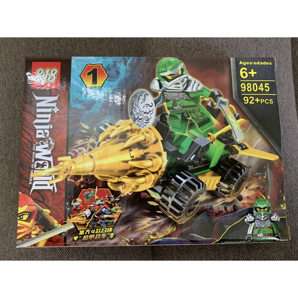 Đồ chơi Lego xếp hình Ninja cho bé đồ chơi phát triển trí tuệ nhựa ABS