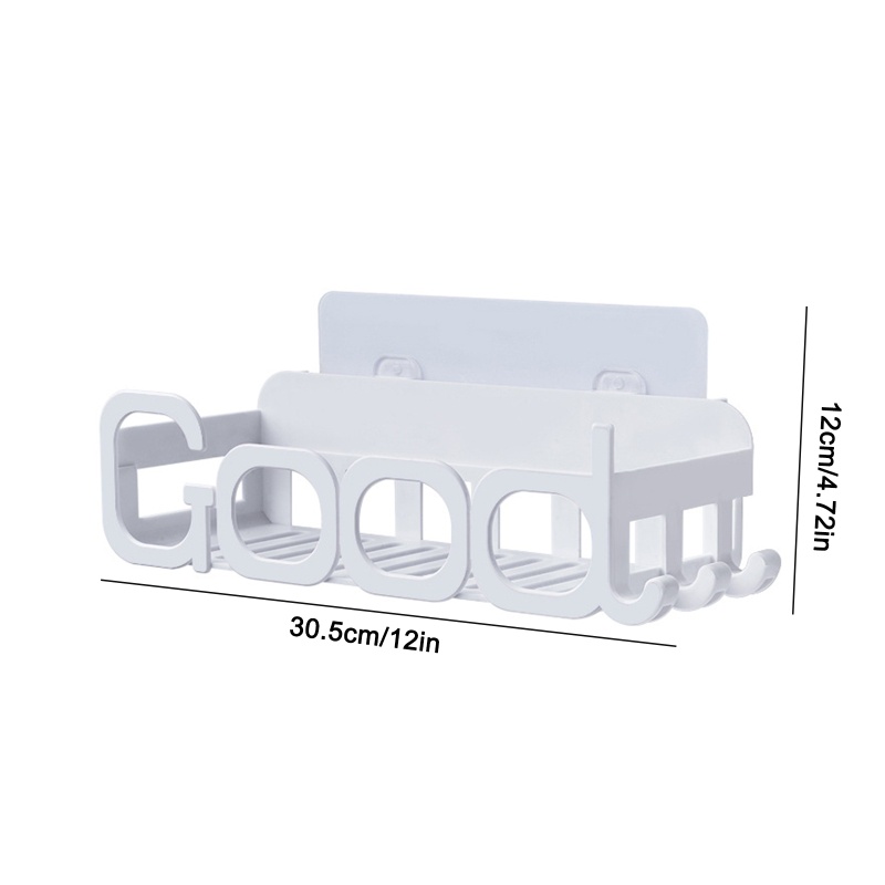 QQ Giá Đỡ Dầu Gội Đa Năng Có Rãnh Bảo Vệ Cho Nhà Bếp