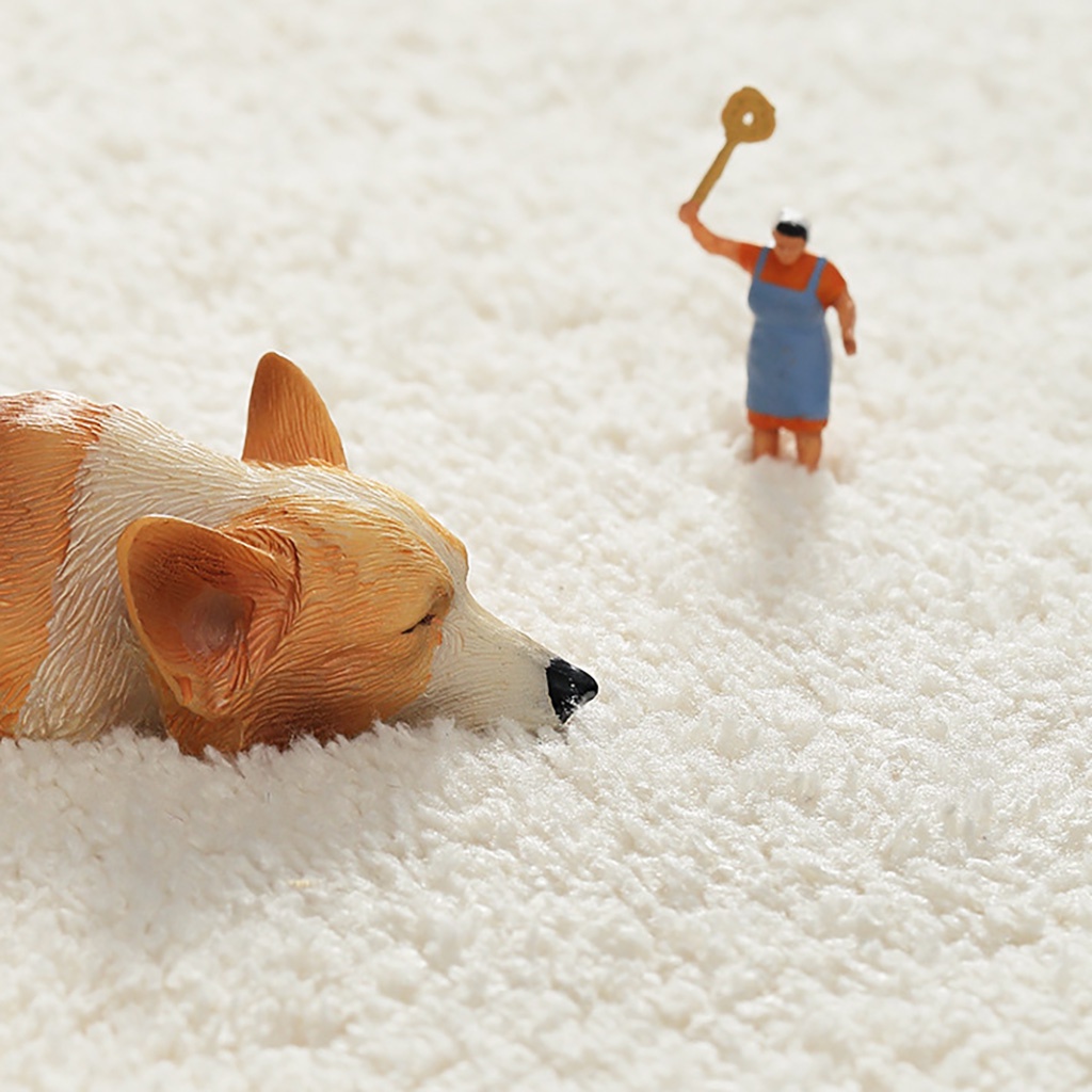 Thảm Trải Sàn Hình Chữ Nhật Cao Cấp Trang Trí Phòng Ngủ Phòng Khách Họa Tiết Dễ Thương Siêu Mềm Mịn TTS007