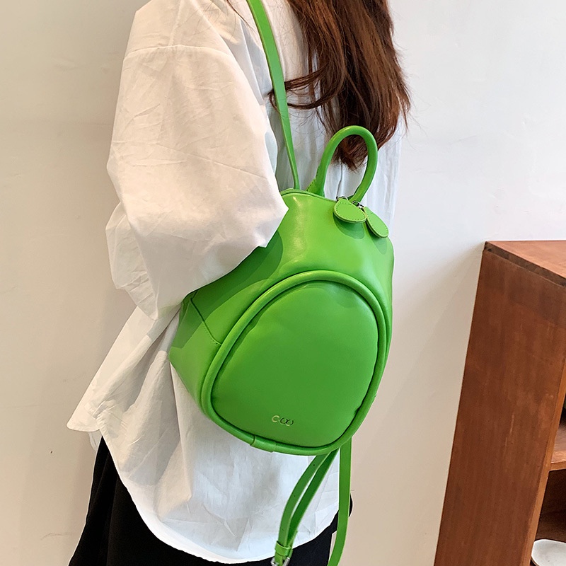 Balo JASMIN NOIR bằng da PU thiết kế đơn giản kiểu dáng thời trang xinh xắn cho nữ