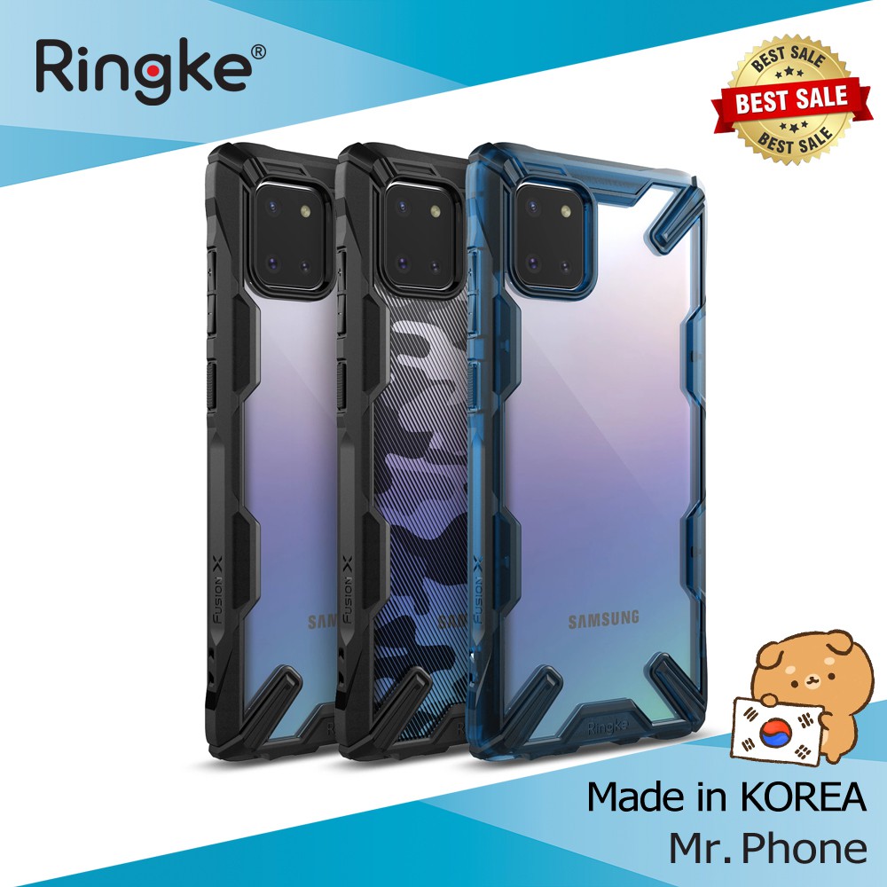 Ốp lưng Galaxy Note 10 Lite Ringke Fusion X (Ringke Fusion X for Galaxy Note 10 Lite) Hàn Quốc