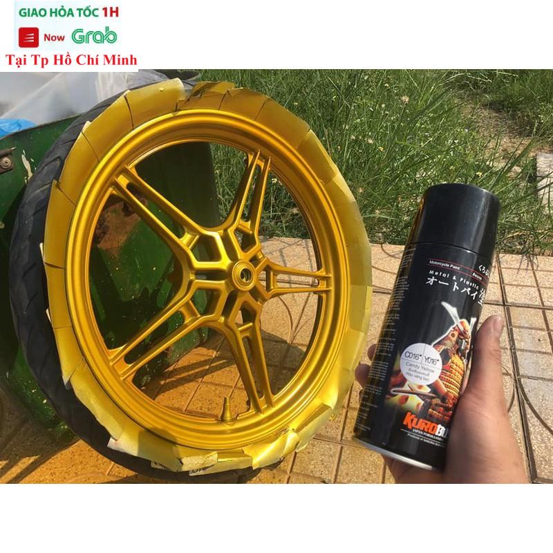 Sơn Xịt Samurai Màu Vàng Kẹo - Mã Y016