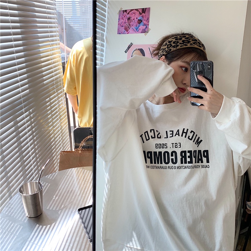 Áo sweater 🌸 Áo dài tay da cá tay bồng polo cổ bẻ sơ mi form rộng unisex oversize style Hàn Quốc Ulzzang PHULA | BigBuy360 - bigbuy360.vn