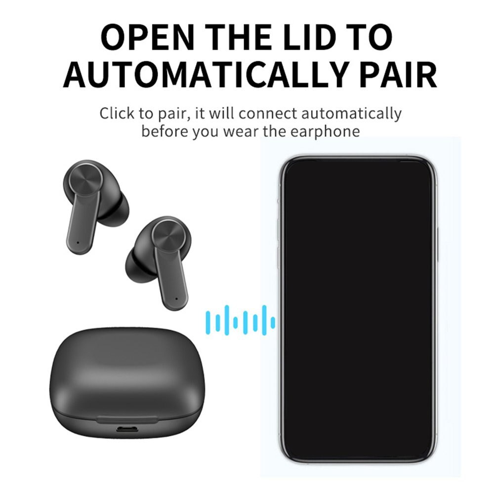 Bộ Tai Nghe Bluetooth 5.0 Tzuzl Tws Âm Thanh Sống Động Chất Lượng Cao | BigBuy360 - bigbuy360.vn