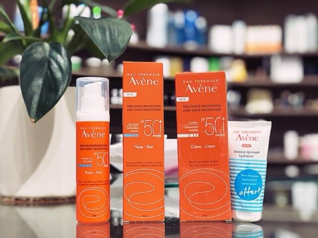 Kem chống nắng Avene & xịt khoáng 50ml