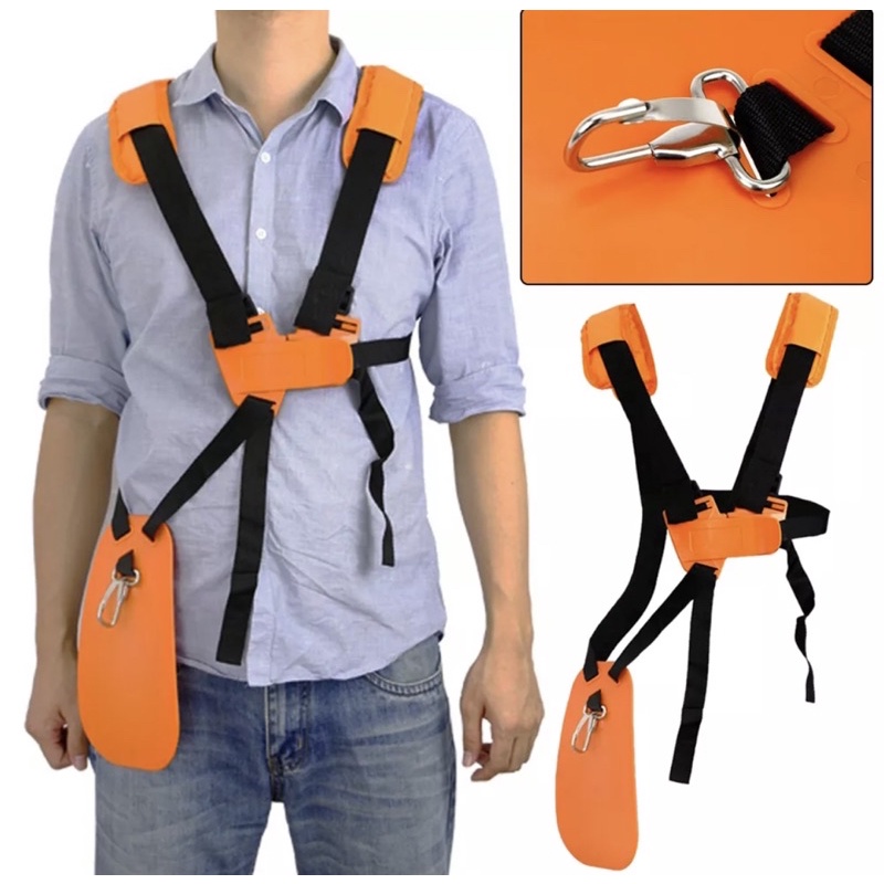Dây Đeo Máy Cắt Cỏ 2 Vai Có Thể Điều Chỉnh, Dây Đeo Máy Cắt Cỏ 2 Vai Có Đệm