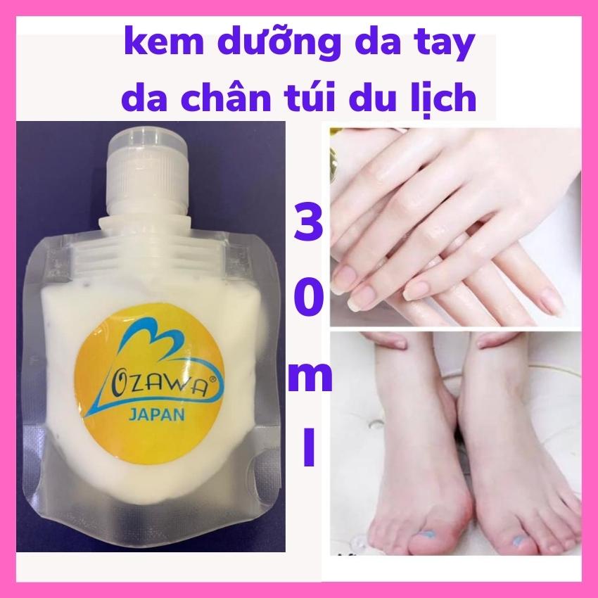 Kem Dưỡng Da Tay Da Chân Cấp Ẩm OZAWA JAPAN CREAM HAND SKIN CARE 30ml Cấp Ẩm Tức Thì Mềm Mịn Trắng Da chống nắng