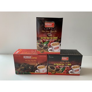 Cà Phê hòa tan ROMAX 3 in 1 (hộp 20 gói) - Romax Coffee