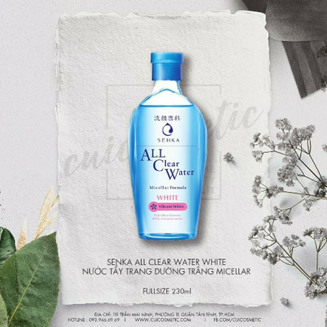 NƯỚC TẨY TRANG SENKA