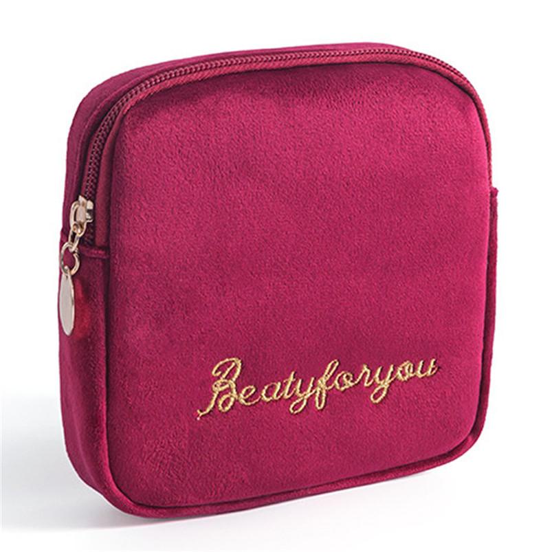 Túi đựng băng vệ sinh, thẻ tín dụng có khóa kéo