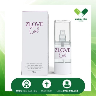 Xịt phụ khoa ZLOVE COOL (Chai 15ml) - Xịt vùng kín kháng khuẩn, khử mùi!