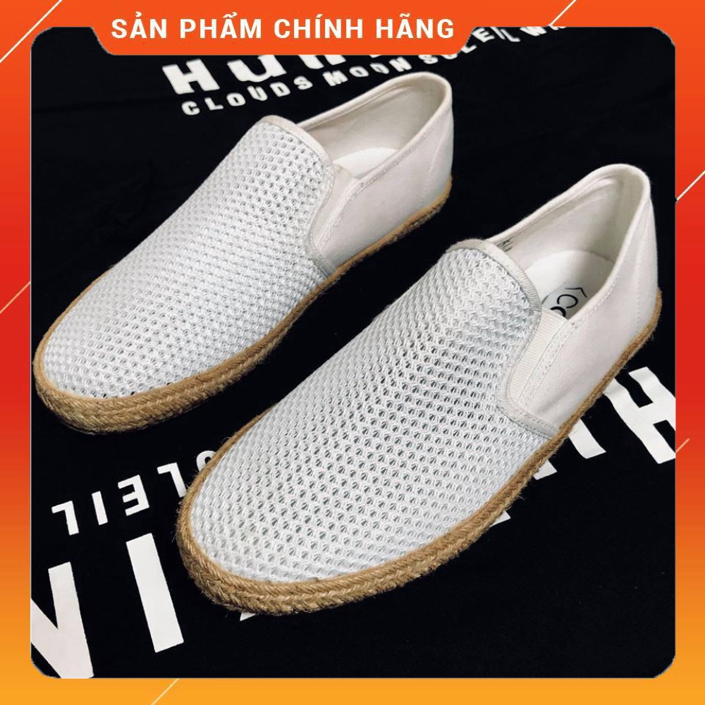 ĐẲNG CẤP TT [COX] GIày Lười Vải Cox Shoes White 831 CHÍNH HÃNG & | BigBuy360 - bigbuy360.vn