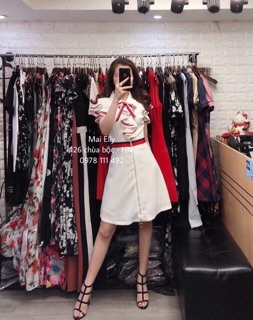 Váy gucci cổ bèo