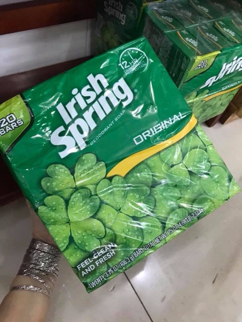 Xà bông cục Irish Spring origina