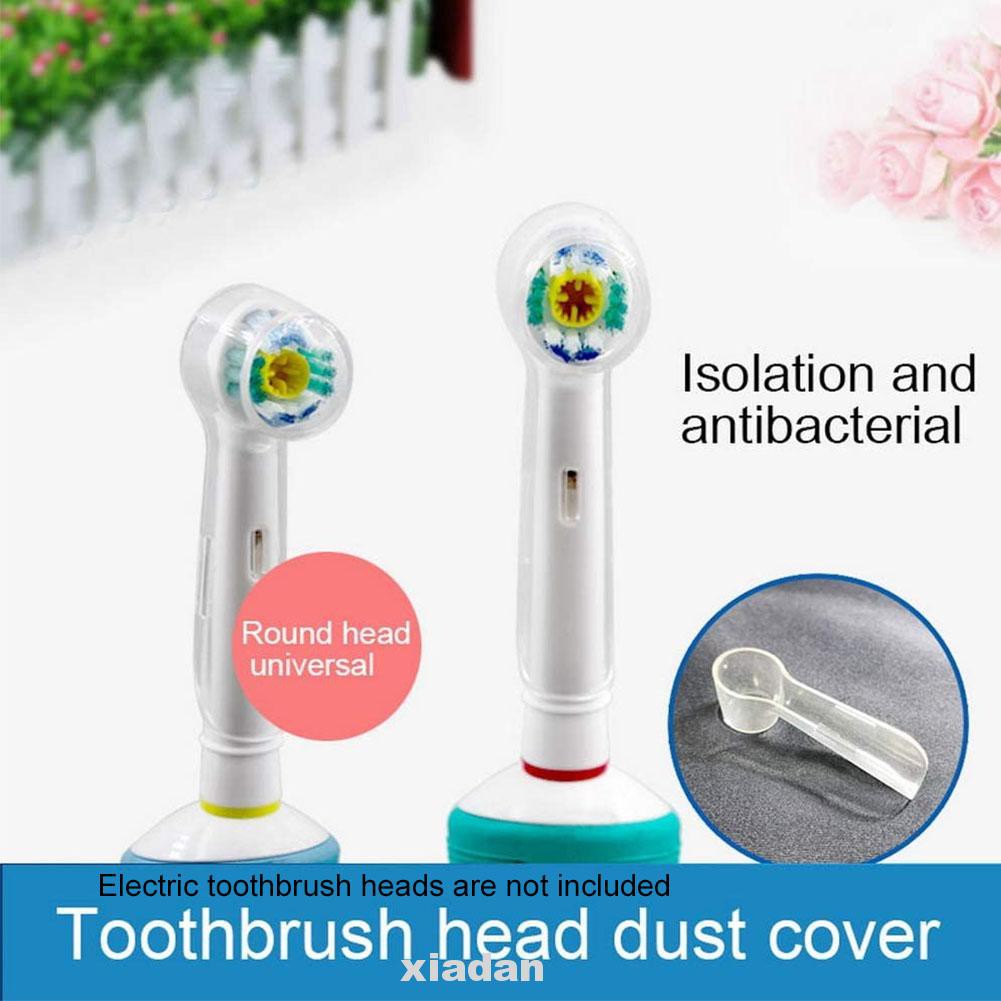 ORAL B (Hàng Mới Về) Set 4 Đầu Bàn Chải Đánh Răng Điện Có Thể Giặt Và Tái Sử Dụng Bảo Vệ