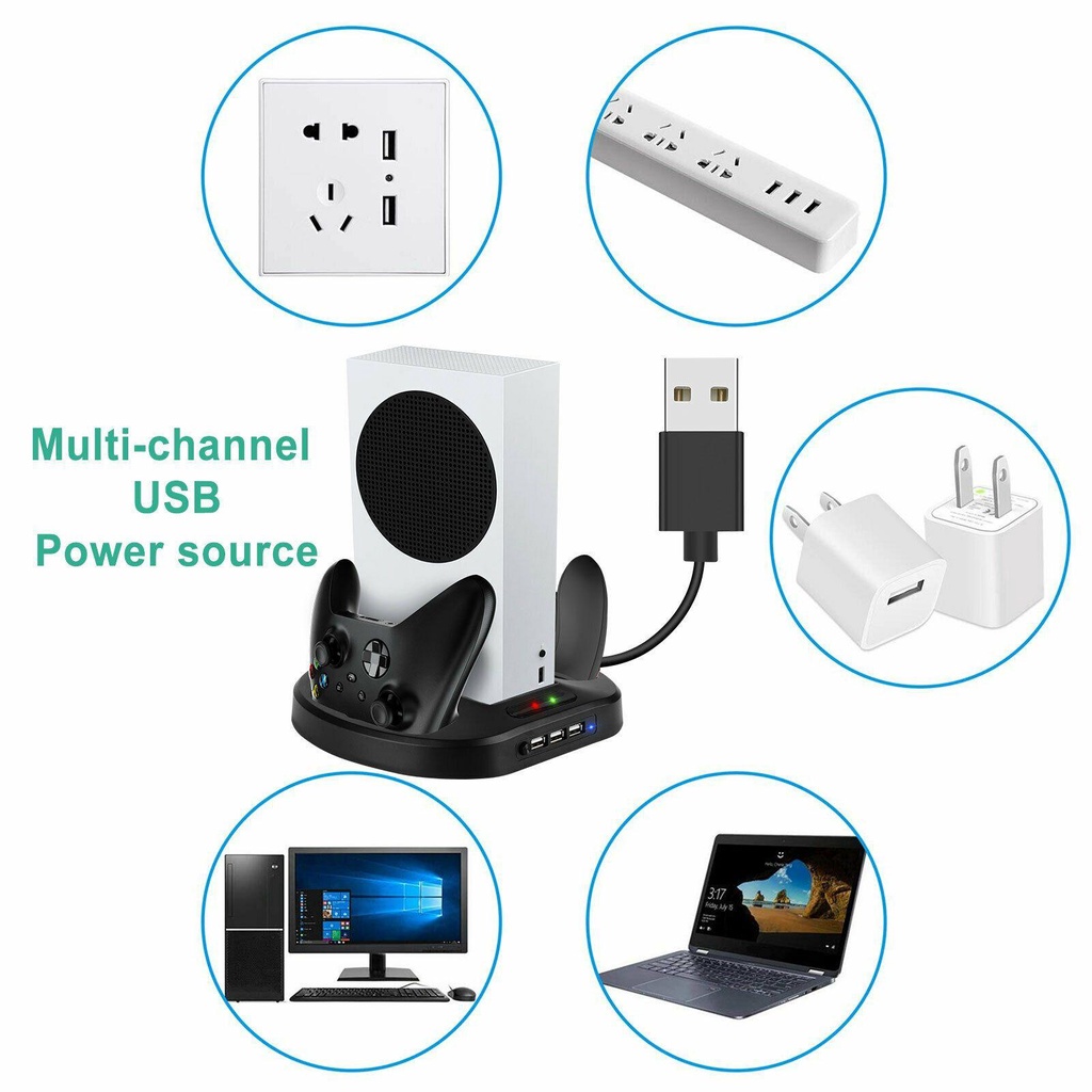 Đế Sạc Tay Cầm Chơi Game Xbox Series S