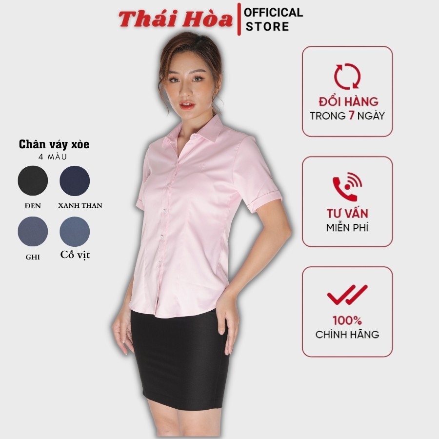 Chân váy công sở dáng ôm vải cotton lanh Juyp nữ thời trang Thái Hòa 2J883 | BigBuy360 - bigbuy360.vn