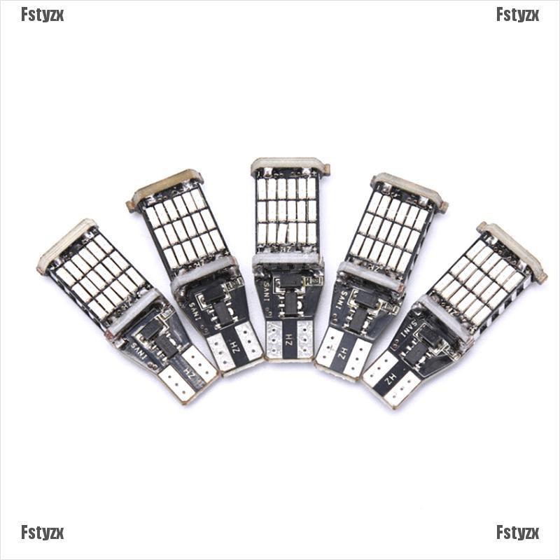 Đèn Led T15 W16W 45 Smd 4014 6000k Ánh Sáng Vàng/Đỏ Cho Xe Hơi