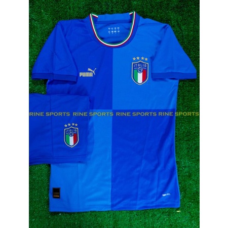 Bộ Áo bóng đá đội tuyển italia  Ý  hàng Thailand chuẩn thi đấu 2023