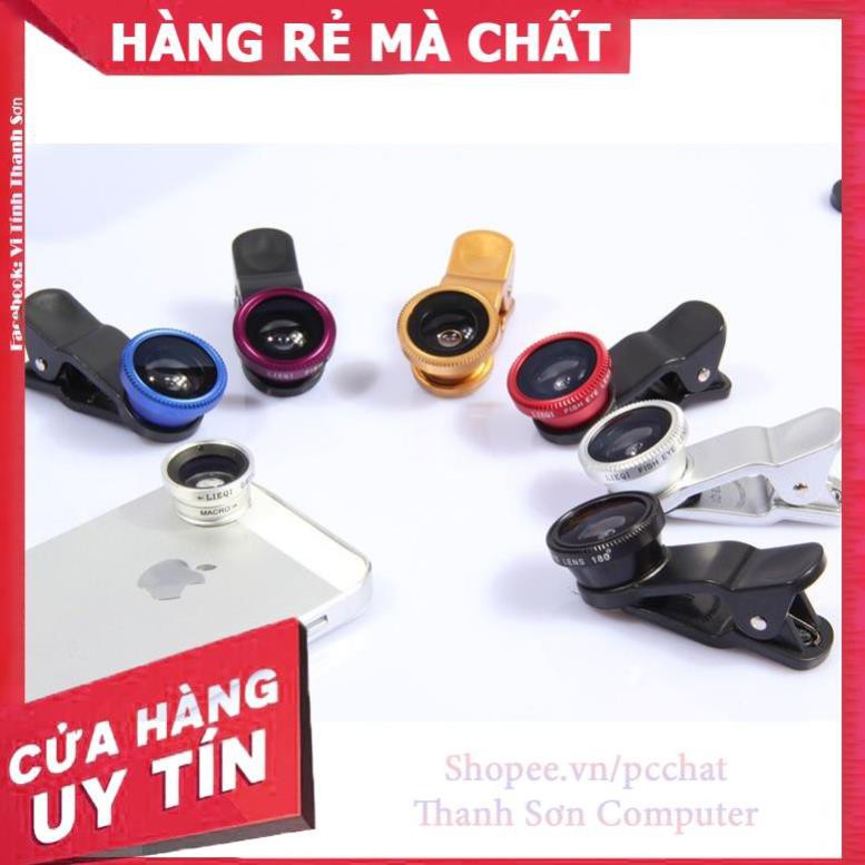 LEN CHUP HINH 3 TRONG 1 CHO ĐIỆN THOẠI IPHONE, SAMSUNG, OPPO, HTC - Linh Kiện Phụ Kiện PC Laptop Thanh Sơn