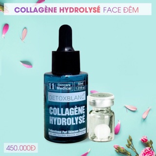 Colagel thuỷ phân dưỡng trắng da mặt chuyên sâu detox blanc