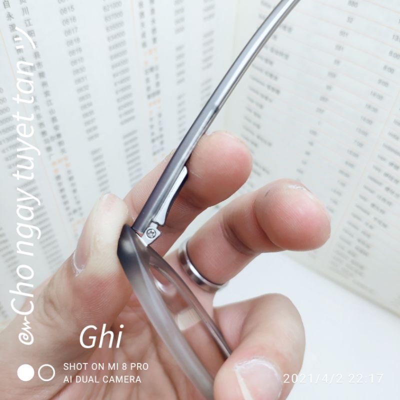 Gọng Kính Cận P8013 Màu Hot Hit