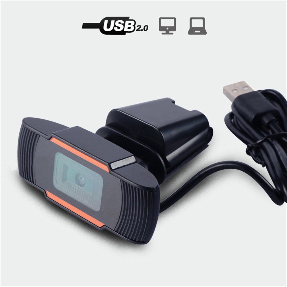 NORMAN Durable Webcams CMOS HD Web Cam Camera Office 720P PC HD USB 2.0 Desktop Computer Computer Peripherals | BigBuy360 - bigbuy360.vn