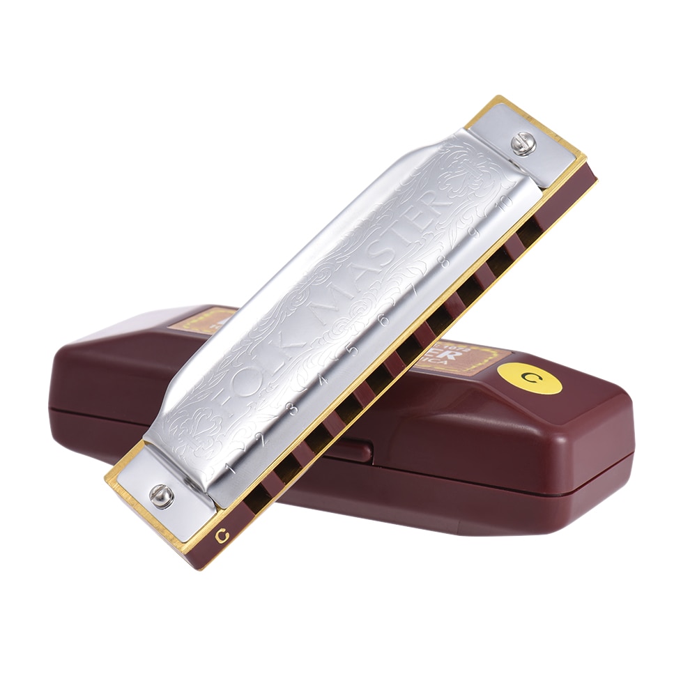 SUZUKI Kèn Harmonica 10 Lỗ 5 Lỗ 4 Lỗ 20 Tone 8 Tone 10 Tông Cho Người Mới Bắt Đầu