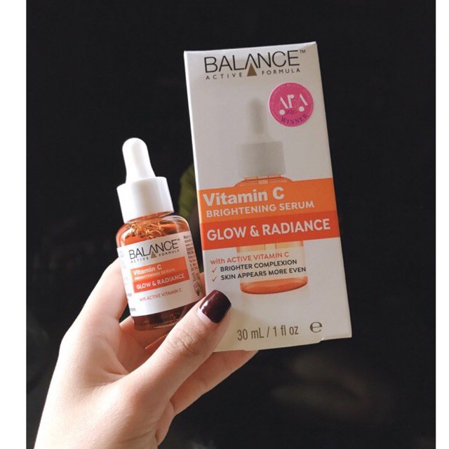 Serum Dưỡng Trắng Vitamin C Balance Glow &amp; Radiance