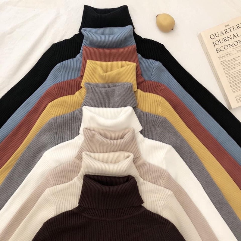 Áo len cổ lọ basic | BigBuy360 - bigbuy360.vn