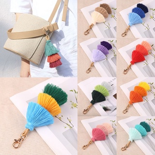 Móc Khóa Tua Rua Ba Lớp