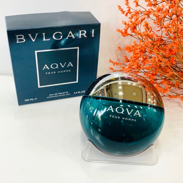 Nước hoa nam Bvlgari Aqva Pour Homme – 100ml, hương thơm tươi mát, nam tính, mạnh mẽ
