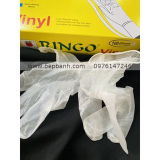 Bao tay Vinyl 100 cái size M