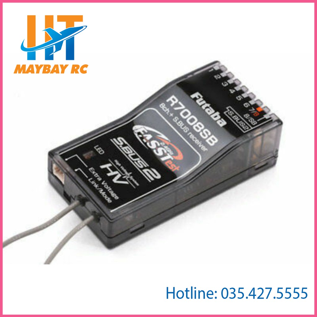 Bộ Nhận tín hiệu RX Futaba R7008SB 2.4ghz FASST Chính Hãng